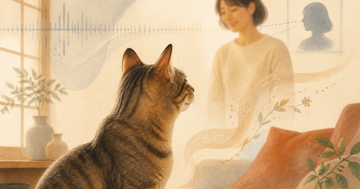 猫は飼い主を覚えてる？声・顔・においの認識研究