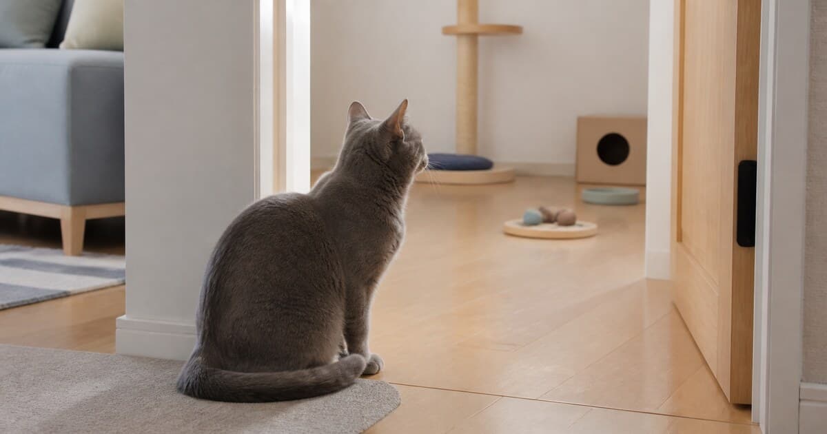 猫は留守番で寂しい？分離不安のサインと研究
