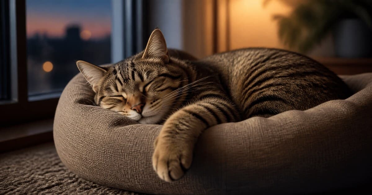 猫は夢を見る？REM睡眠と睡眠不足の研究