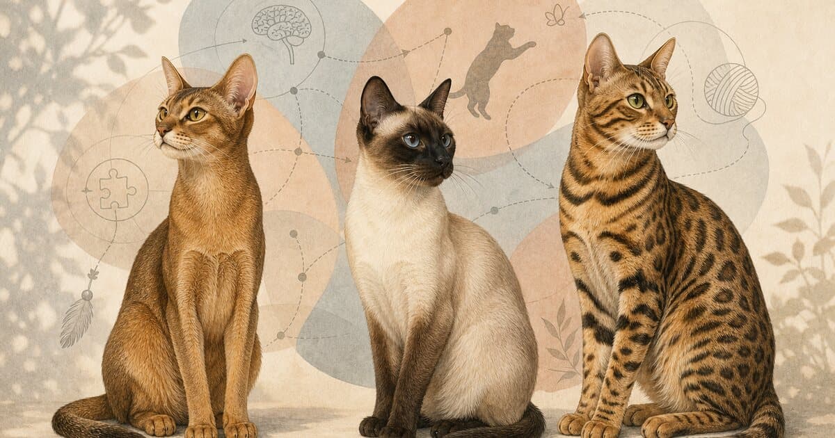 頭がいい猫種ランキングは本当？品種と行動の研究